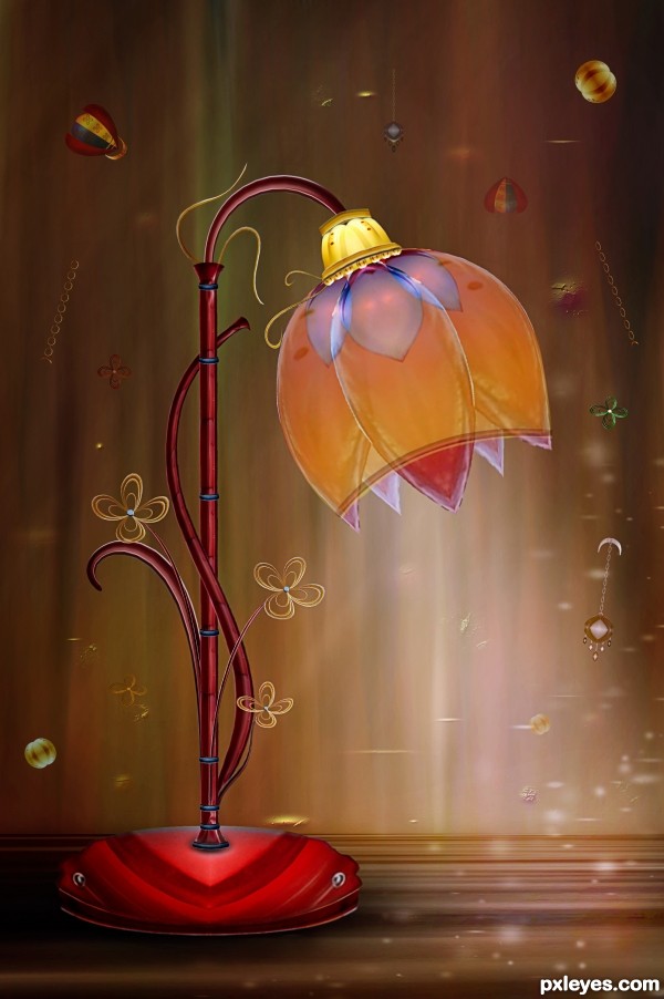 Table Lamp photoshop picture